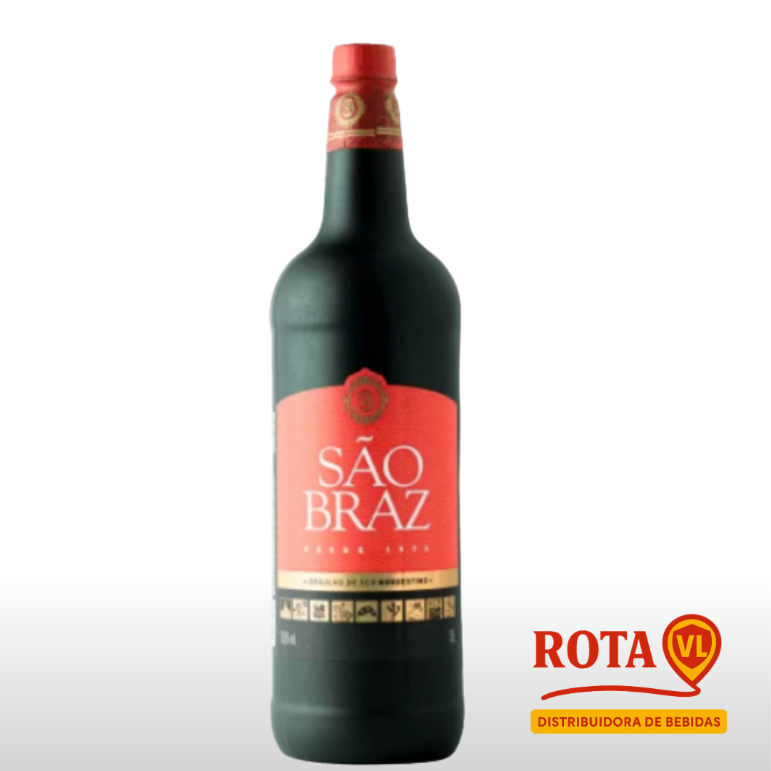Vinho Coquetel São Braz Tinto Suave 900Ml