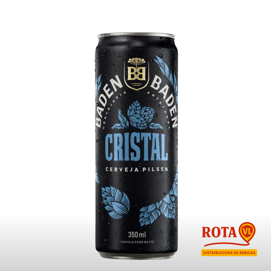 Cerveja Baden Cristal Lata 350ml