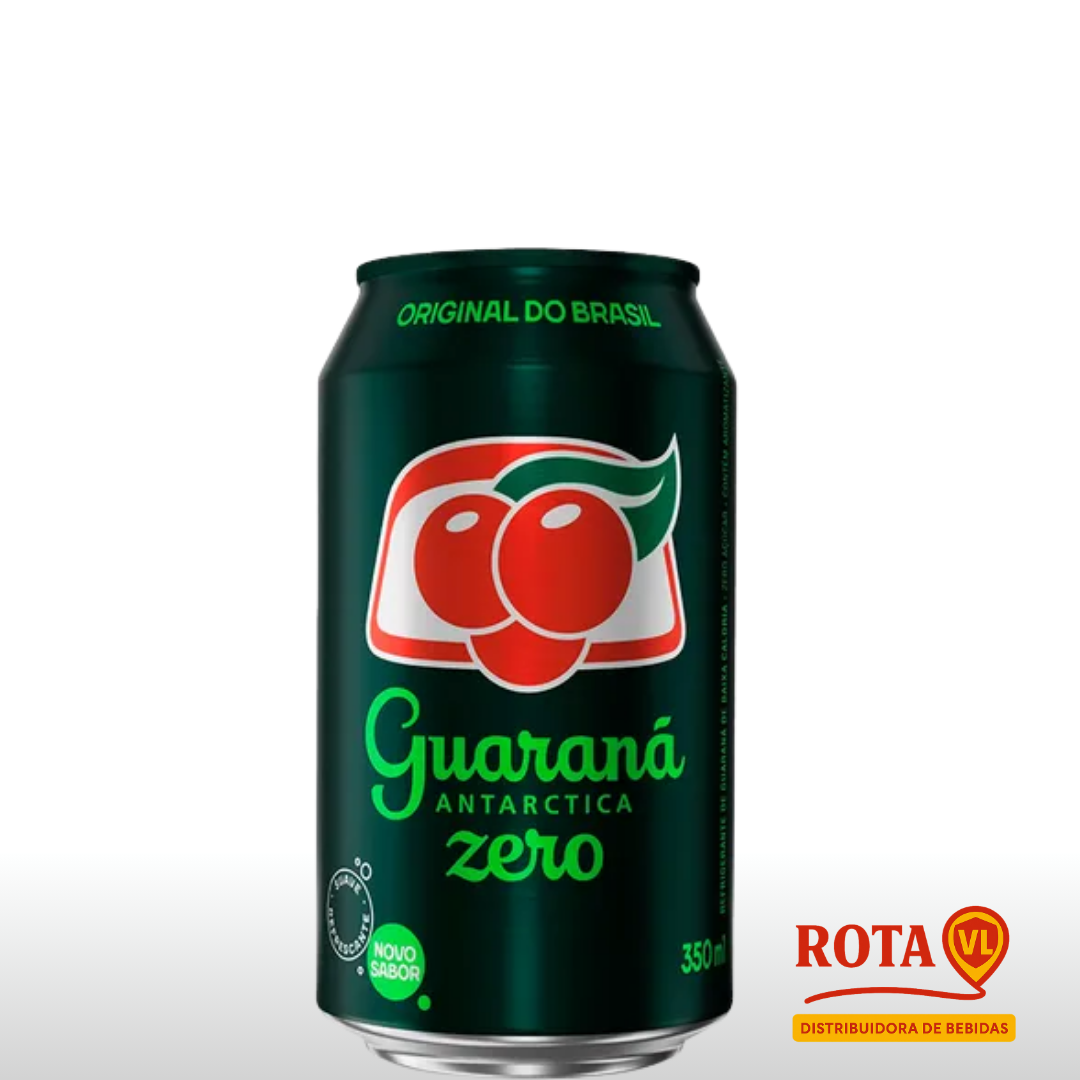 Guaraná Antarctica Zero Lata 350ml