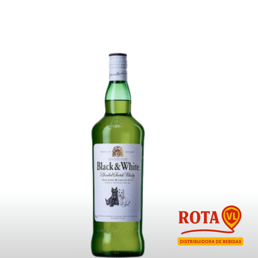 Whisky Black e White 1L