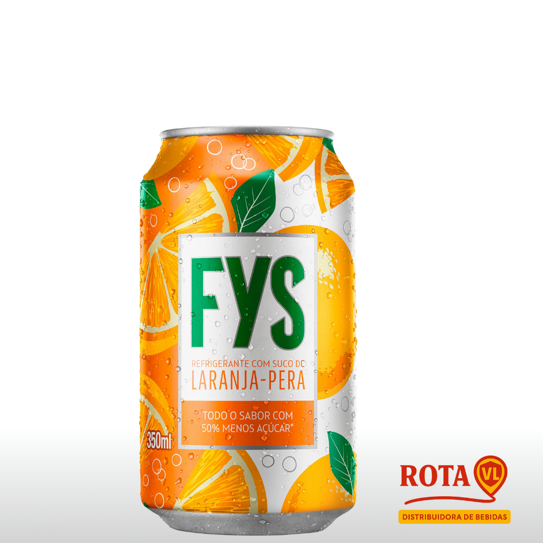 Fys Laranja Lata 350ml