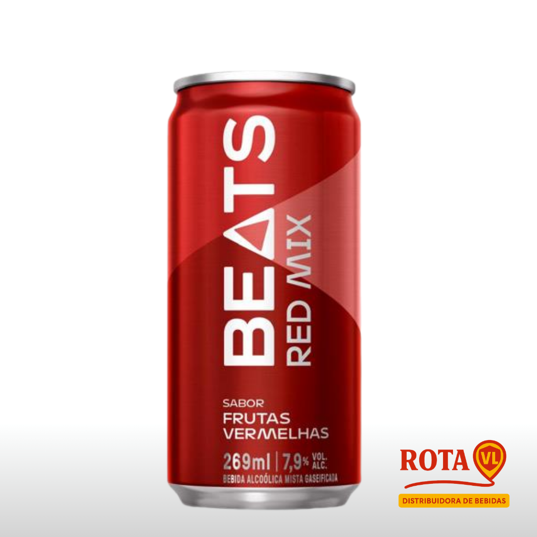 Skol Beats Red Mix Frutas Vermelhas Lata 269ml