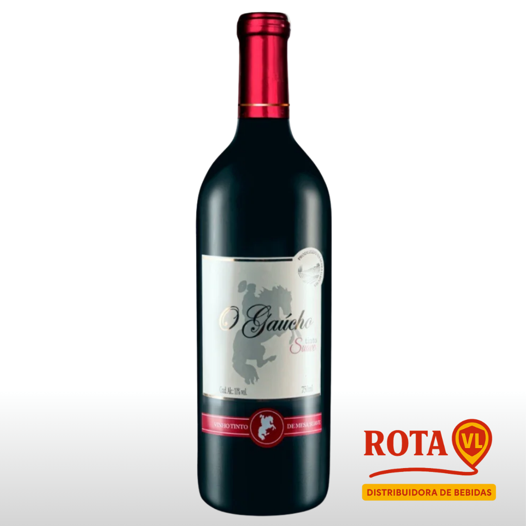 Vinho Tinto Suave O Gaúcho 750ml
