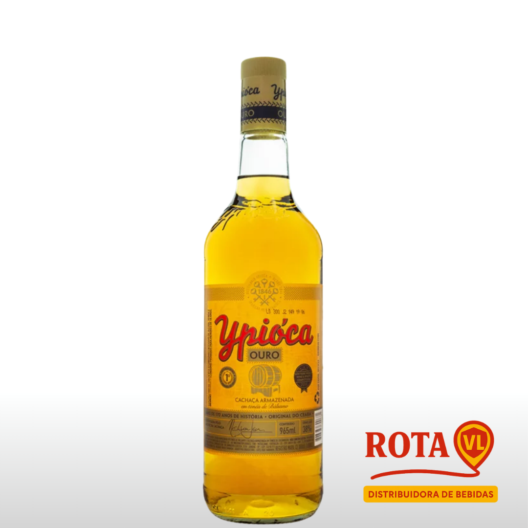 Cachaça Ypióca Ouro 965ml