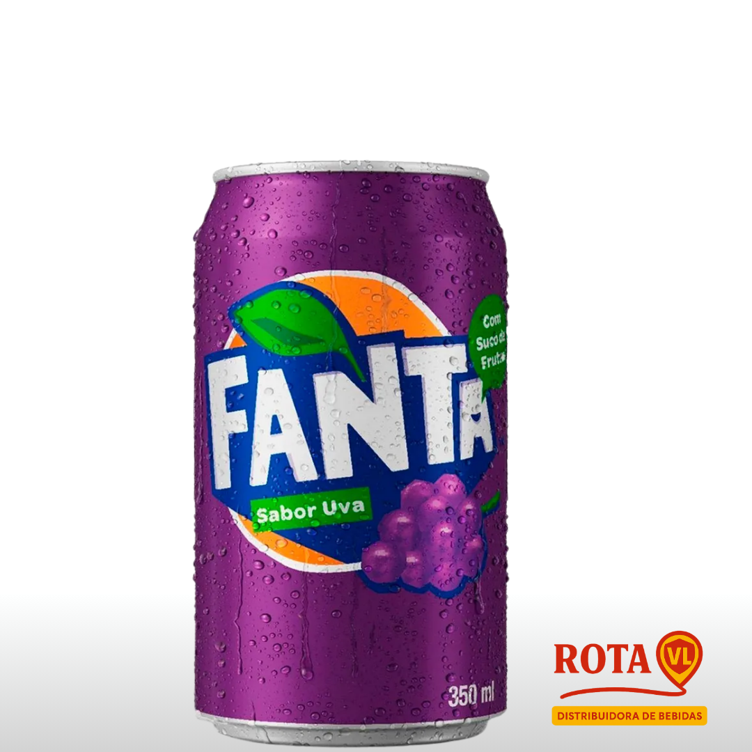 Fanta Uva Lata 350ml