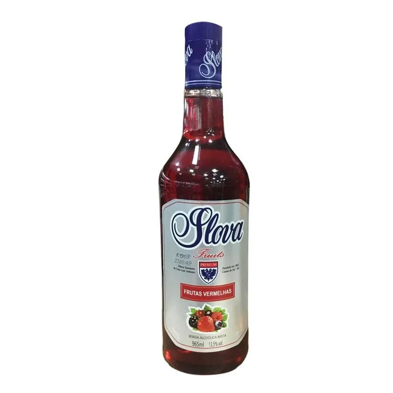 Vodka  Slova Frutas Vermelhas 965ML