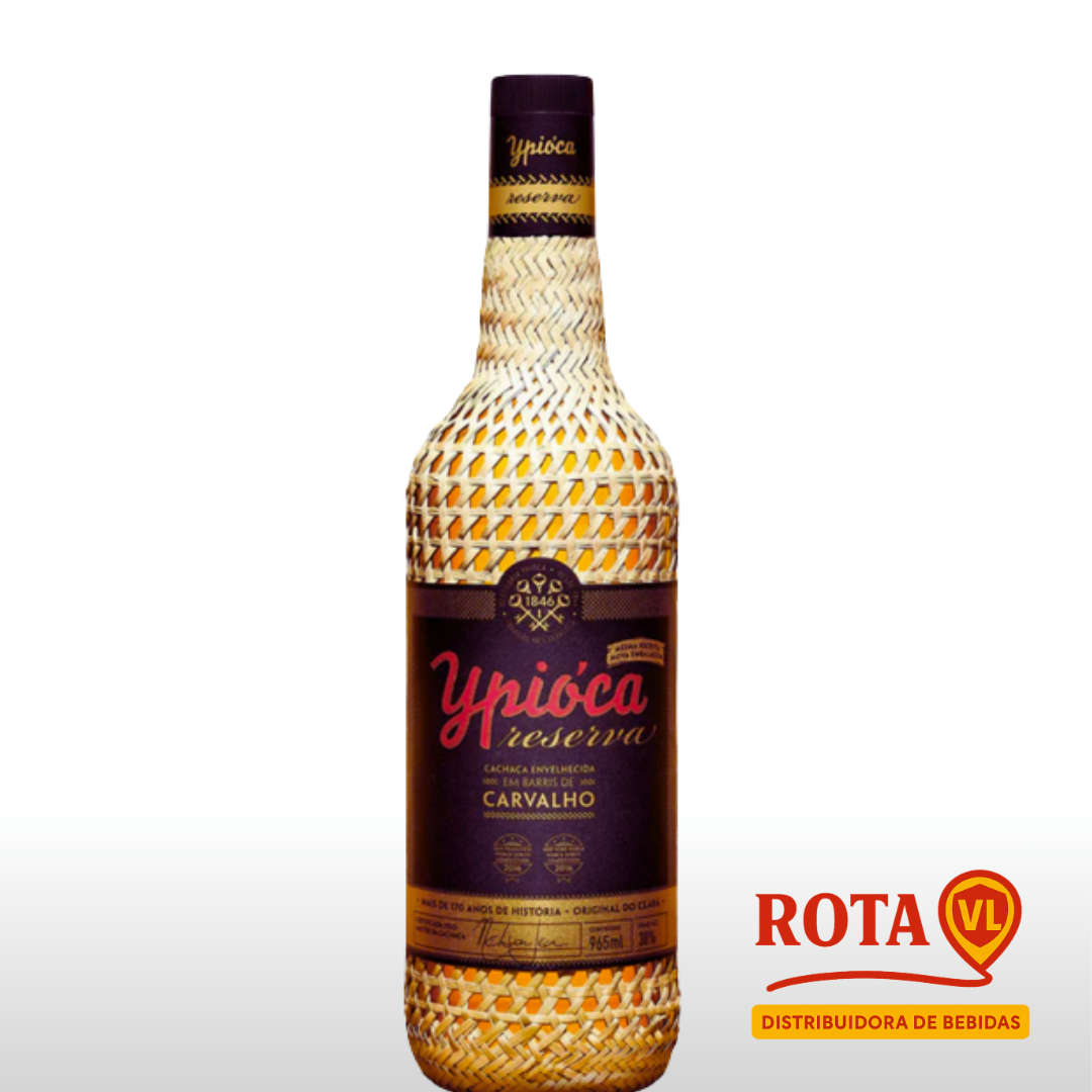Cachaça Ypióca Reserva Carvalho 965 ml Empalhada