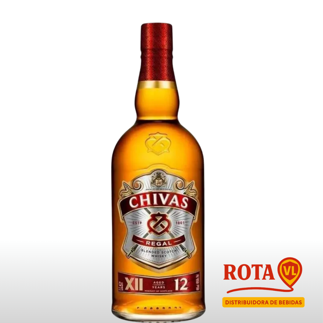 Whisky Chivas Blended 12 Anos 1L