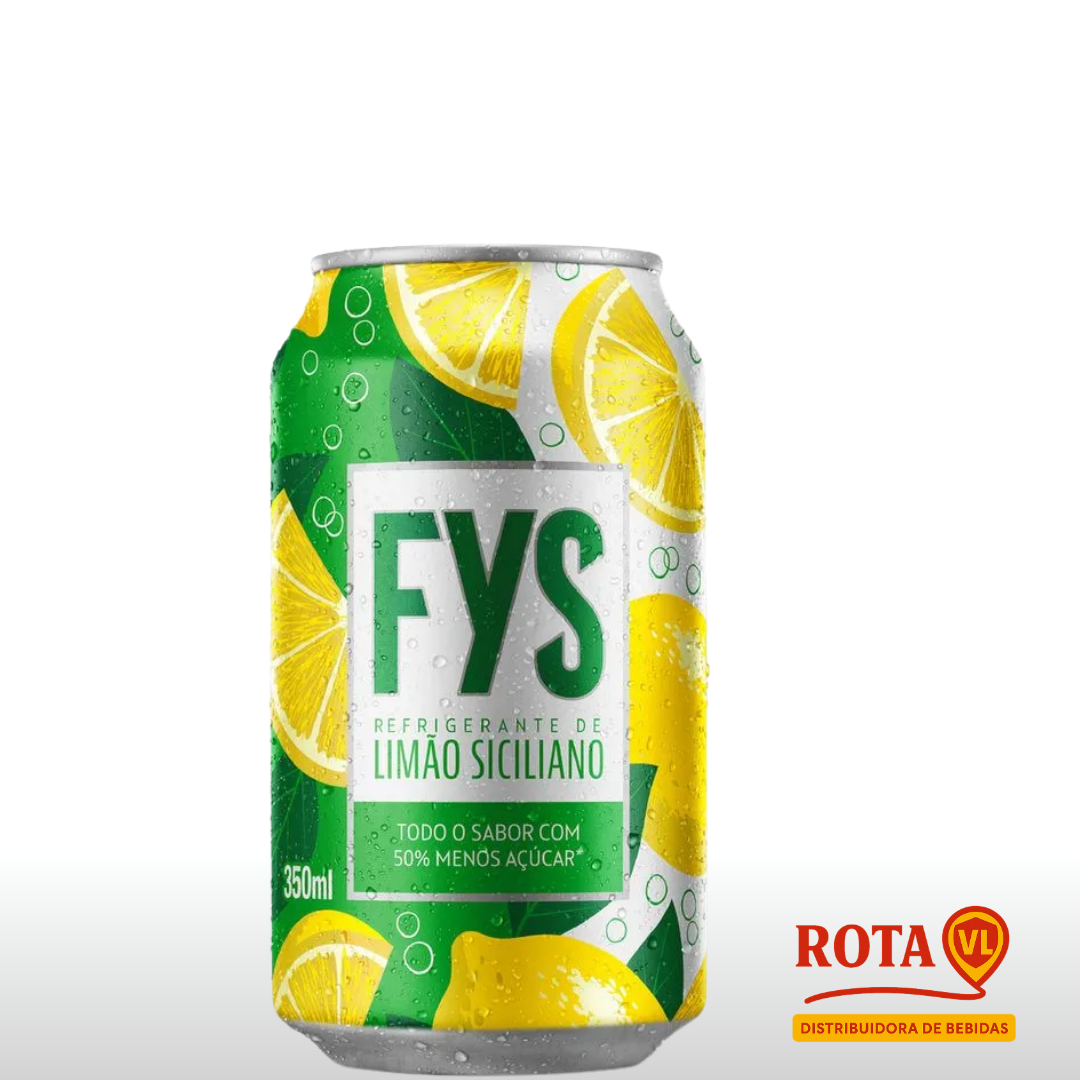 Fys Limão Lata 350ml