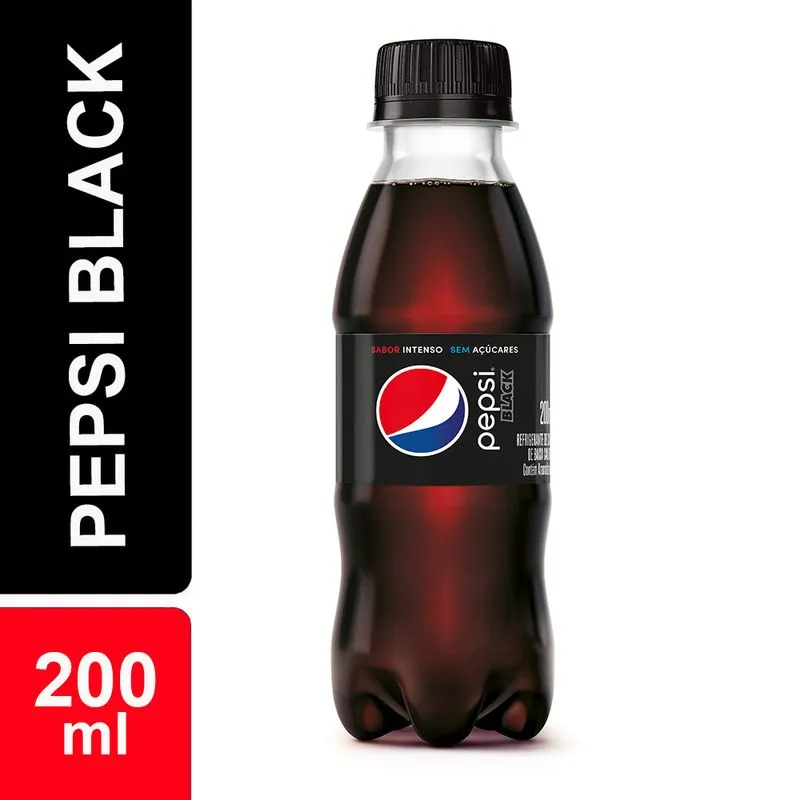 Pepsi Black Zero Açúcar Pet 200ml