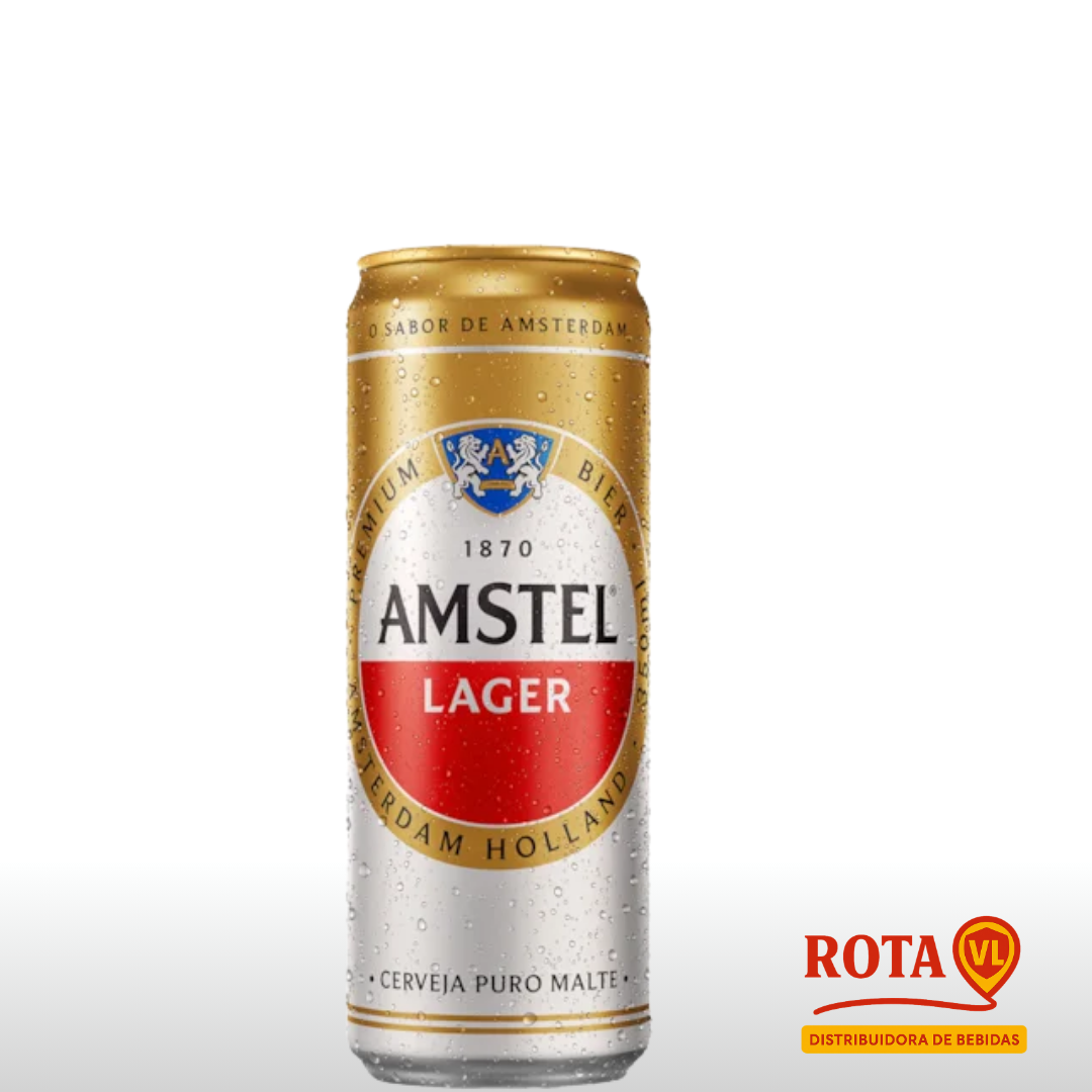 Amstel  Puro Malte Lager  Lata  350Ml